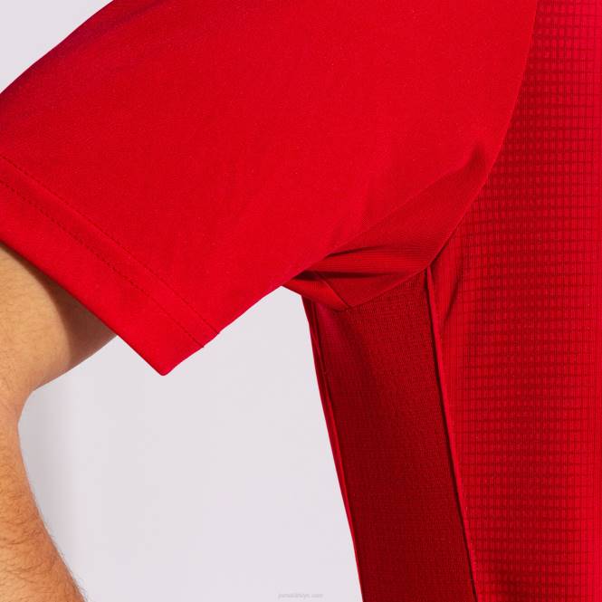 gömlek kısa kollu inter ii Joma kırmızı erkekler 0RJD719