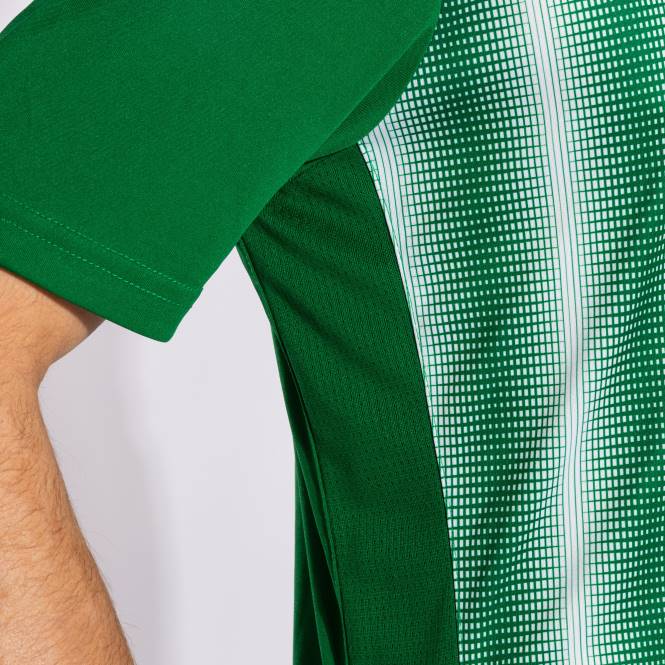 gömlek kısa kollu inter ii Joma yeşil beyaz erkekler 0RJD1243