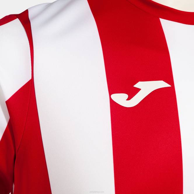 gömlek kısa kollu inter klasik Joma kırmızı beyaz erkekler 0RJD246