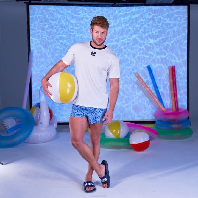 gömlek kısa kollu kaliforniya Joma beyaz erkekler 0RJD170