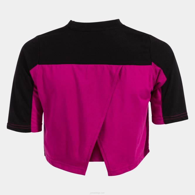 gömlek kısa kollu kaliforniya Joma fuşya siyah kadınlar 0RJD2244