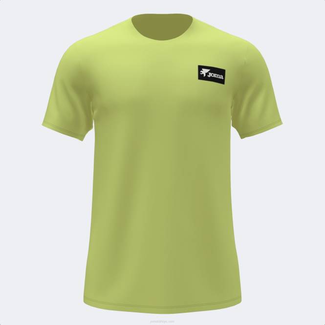 gömlek kısa kollu kaliforniya Joma sarı erkekler 0RJD693