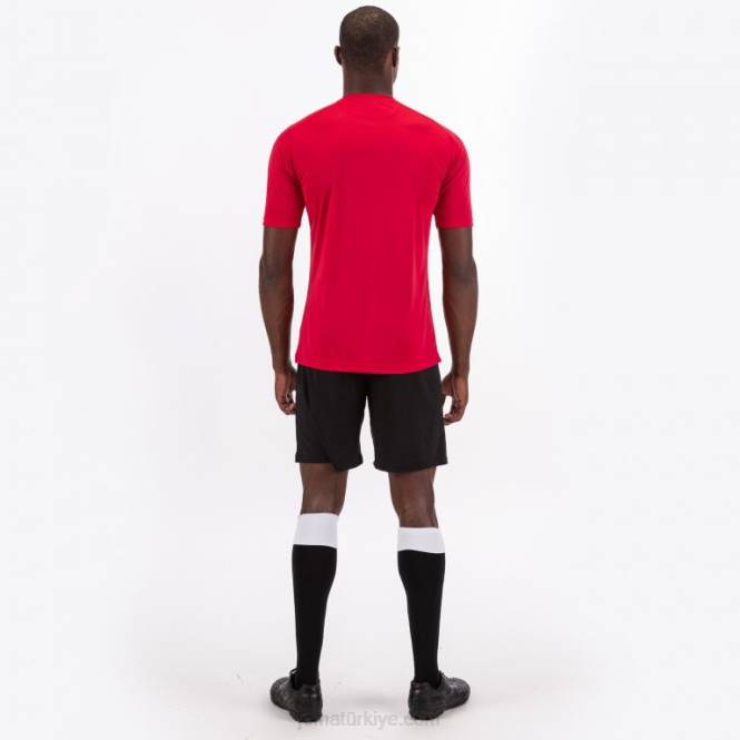 gömlek kısa kollu kaplan Joma kırmızı erkekler 0RJD3529