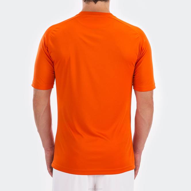 gömlek kısa kollu kaplan Joma turuncu erkekler 0RJD776
