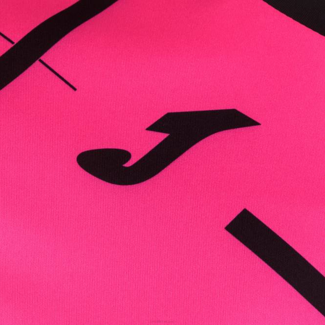 gömlek kısa kollu kaplan iii Joma floresan pembe siyah erkekler 0RJD4541