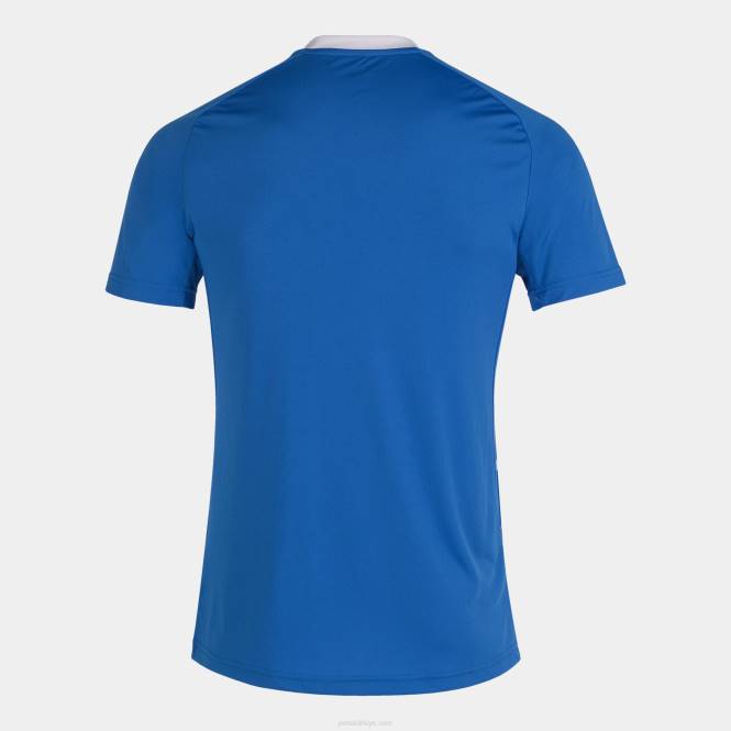 gömlek kısa kollu kaplan iii Joma kraliyet mavisi beyaz erkekler 0RJD3305