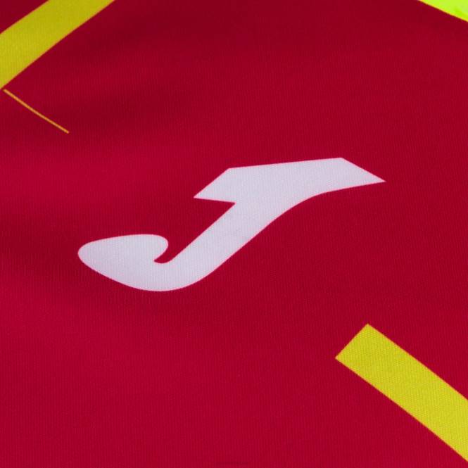 gömlek kısa kollu kaplan iii Joma kırmızı Sarı erkekler 0RJD1432