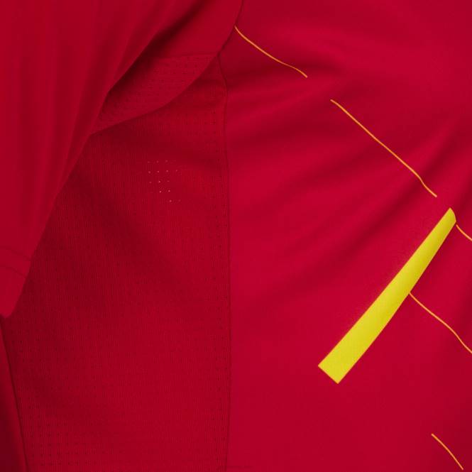 gömlek kısa kollu kaplan iii Joma kırmızı Sarı erkekler 0RJD1432