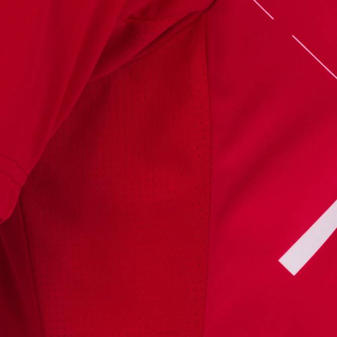 gömlek kısa kollu kaplan iii Joma kırmızı beyaz erkekler 0RJD1011