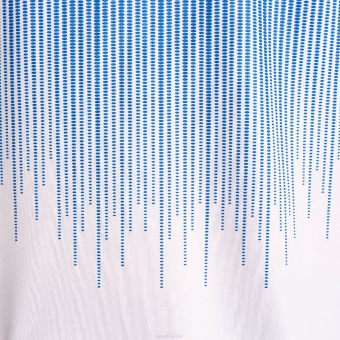 gömlek kısa kollu kaplan iv Joma beyaz kraliyet mavisi erkekler 0RJD4367