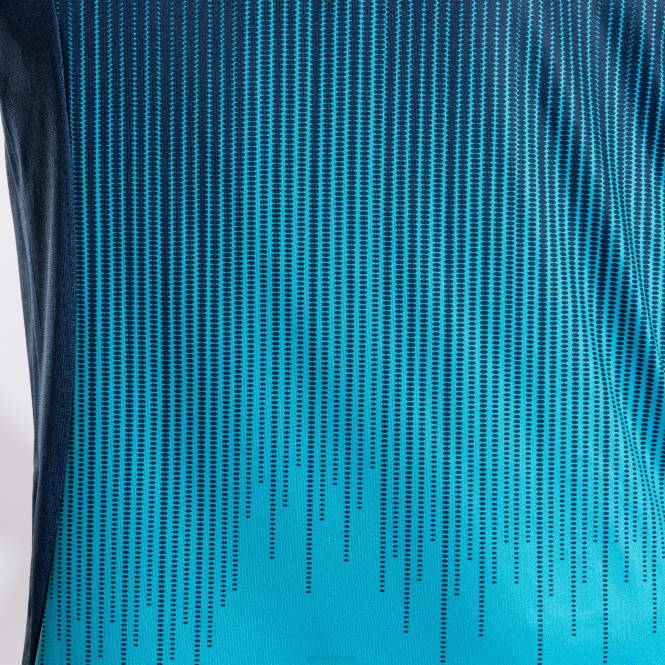 gömlek kısa kollu kaplan iv Joma floresan turkuaz lacivert erkekler 0RJD485