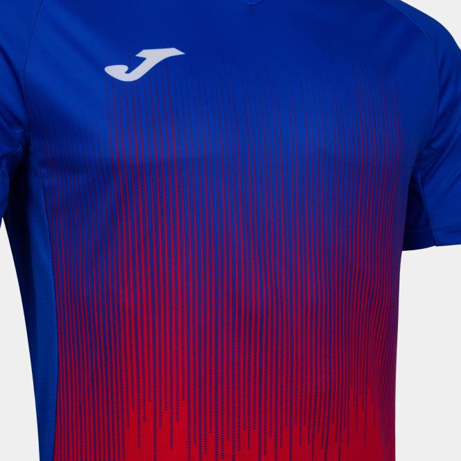 gömlek kısa kollu kaplan iv Joma kırmızı kraliyet mavisi erkekler 0RJD2857