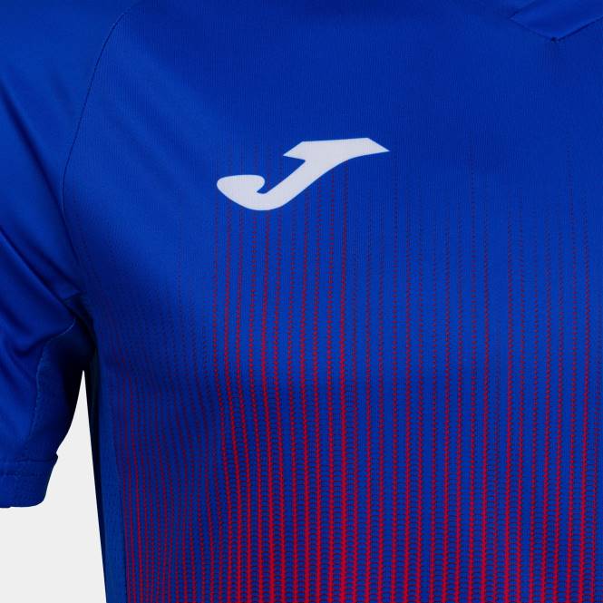 gömlek kısa kollu kaplan iv Joma kırmızı kraliyet mavisi erkekler 0RJD2857