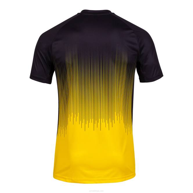 gömlek kısa kollu kaplan iv Joma sarı siyah erkekler 0RJD3237