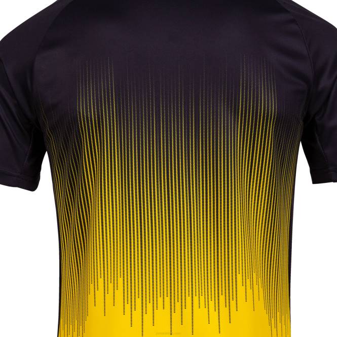 gömlek kısa kollu kaplan iv Joma sarı siyah erkekler 0RJD3237