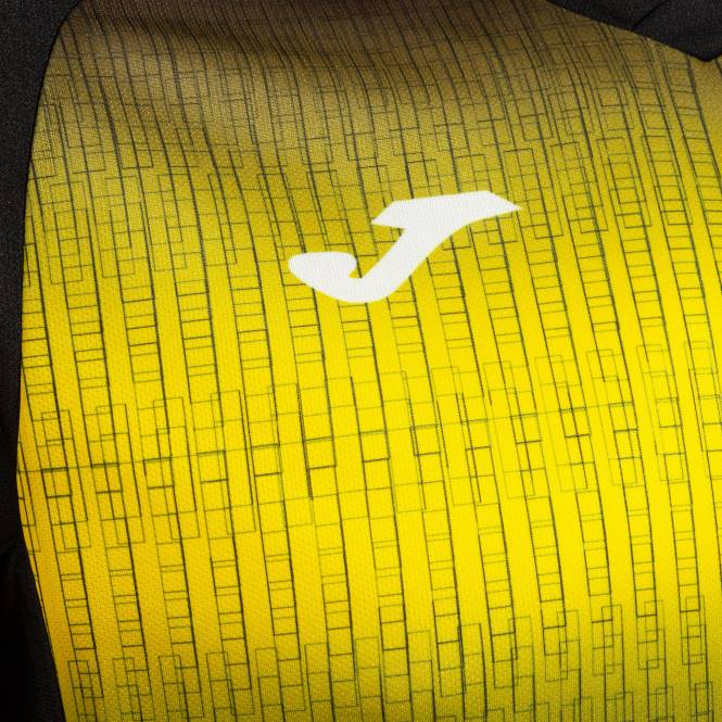 gömlek kısa kollu kaplan v Joma siyah Sarı erkekler 0RJD1161