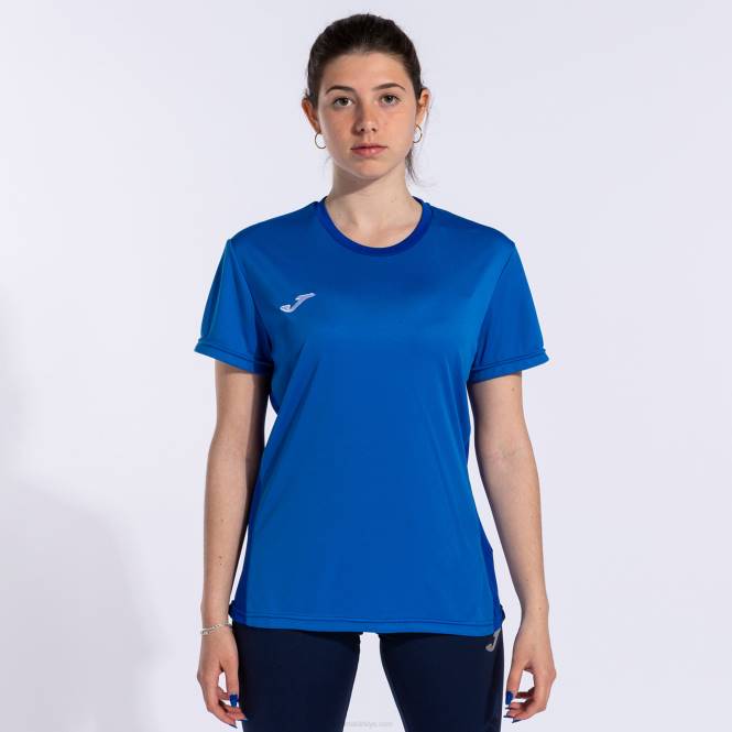 gömlek kısa kollu kazanan ii Joma Kraliyet mavisi kadınlar 0RJD1712