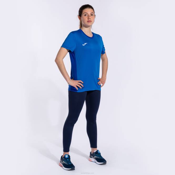 gömlek kısa kollu kazanan ii Joma Kraliyet mavisi kadınlar 0RJD1712