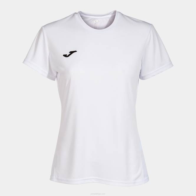 gömlek kısa kollu kazanan ii Joma beyaz kadınlar 0RJD3995