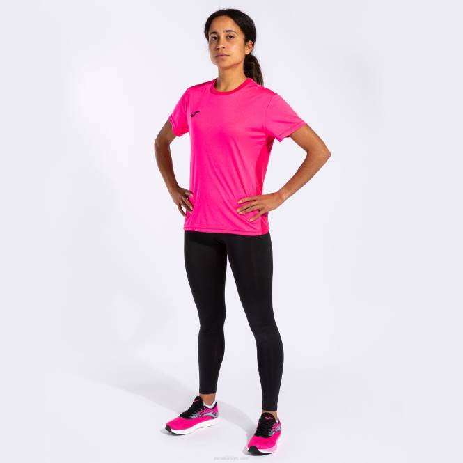 gömlek kısa kollu kazanan ii Joma floresan pembe kadınlar 0RJD2202