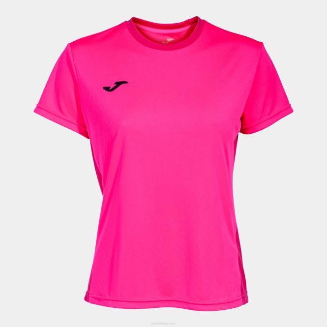 gömlek kısa kollu kazanan ii Joma floresan pembe kadınlar 0RJD2202