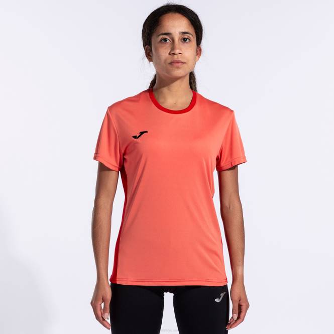 gömlek kısa kollu kazanan ii Joma floresan turuncu kadınlar 0RJD2194