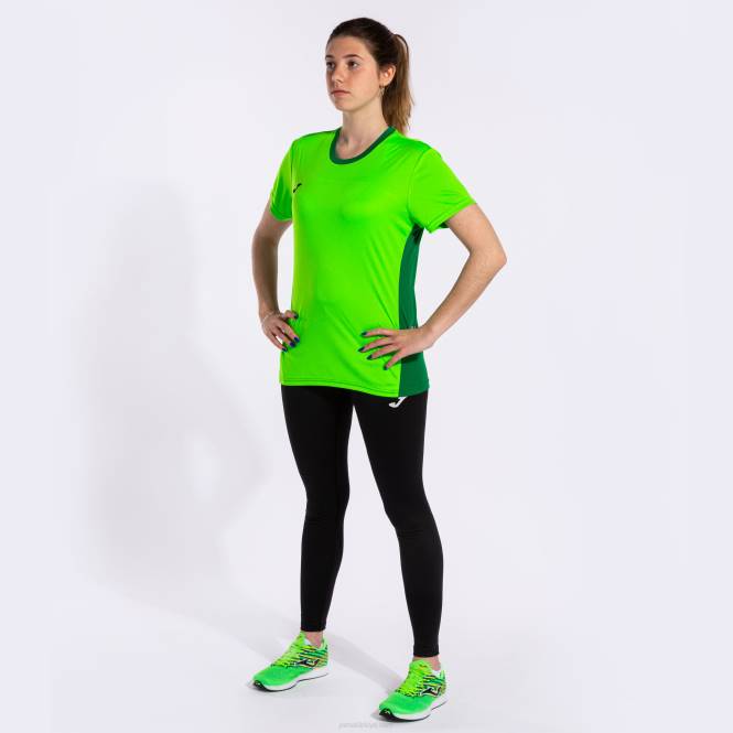 gömlek kısa kollu kazanan ii Joma floresan yeşil kadınlar 0RJD1694