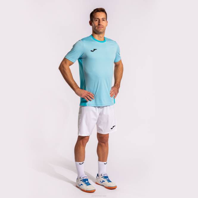 gömlek kısa kollu kazanan ii Joma gökyüzü mavi erkekler 0RJD813