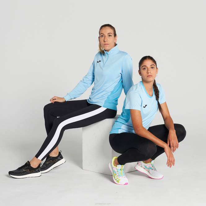 gömlek kısa kollu kazanan ii Joma gökyüzü mavi kadınlar 0RJD2192