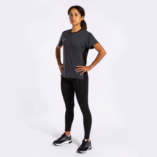 gömlek kısa kollu kazanan ii Joma koyu gri kadınlar 0RJD3636