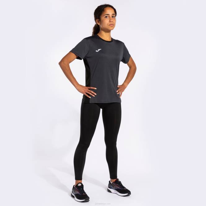 gömlek kısa kollu kazanan ii Joma koyu gri kadınlar 0RJD3636