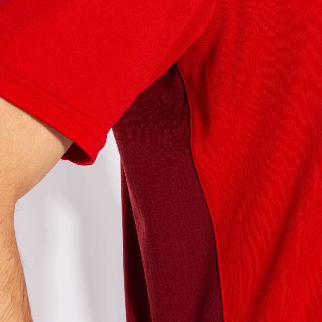 gömlek kısa kollu kazanan ii Joma kırmızı erkekler 0RJD1008