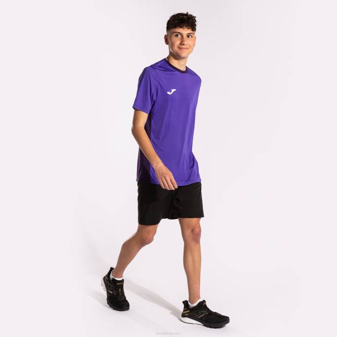 gömlek kısa kollu kazanan ii Joma mor erkekler 0RJD4538