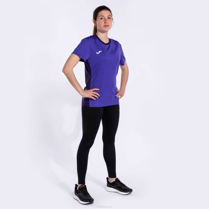 gömlek kısa kollu kazanan ii Joma mor kadınlar 0RJD3955