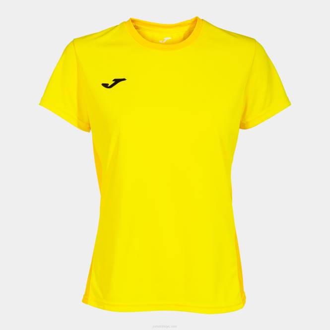 gömlek kısa kollu kazanan ii Joma sarı kadınlar 0RJD3997