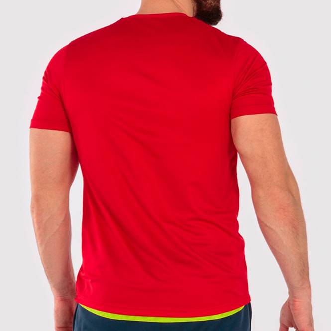 gömlek kısa kollu kombin Joma kırmızı Sarı erkekler 0RJD4580