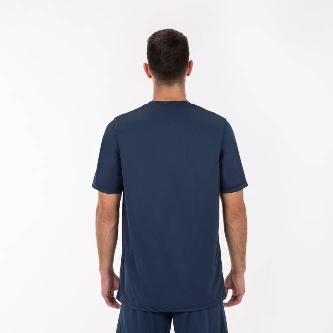 gömlek kısa kollu kombin Joma lacivert sarı erkekler 0RJD317