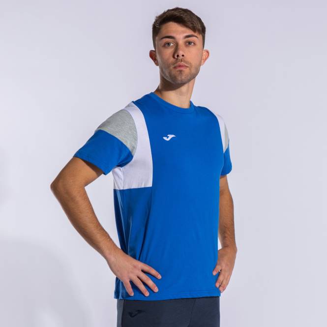 gömlek kısa kollu konfor iii Joma Kraliyet mavisi erkekler 0RJD1064