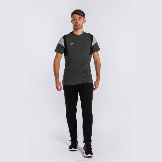 gömlek kısa kollu konfor iii Joma melanj grisi erkekler 0RJD2901