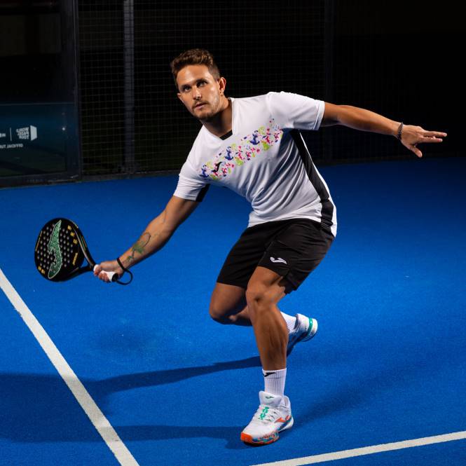 gömlek kısa kollu meydan okuma Joma beyaz çok renkli erkekler 0RJD956