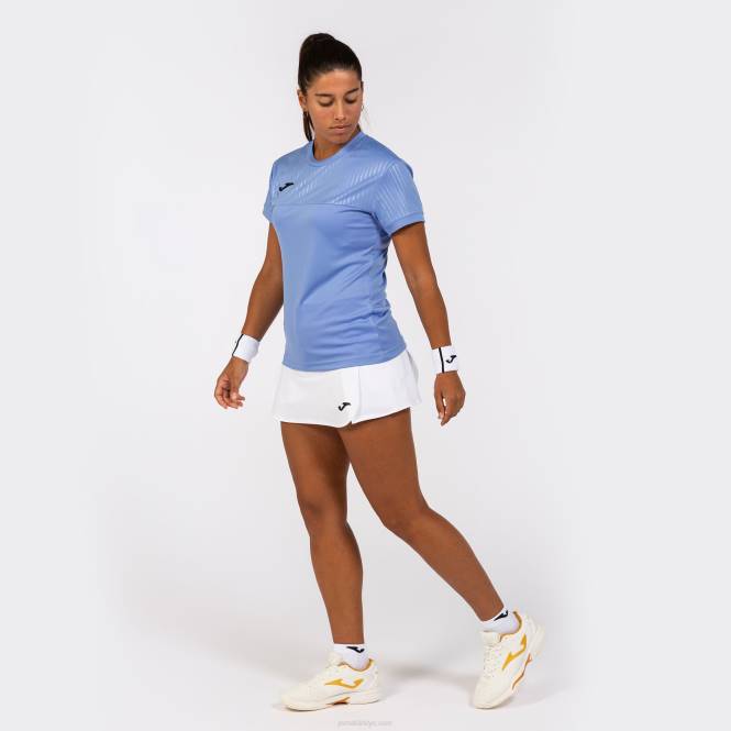 gömlek kısa kollu montreal Joma mavi kadınlar 0RJD2591