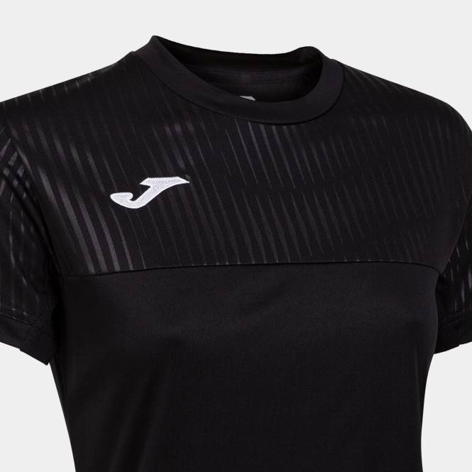 gömlek kısa kollu montreal Joma siyah kadınlar 0RJD2440