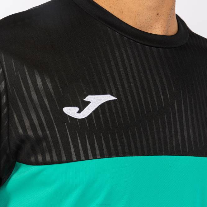 gömlek kısa kollu montreal Joma yeşil siyah erkekler 0RJD3441