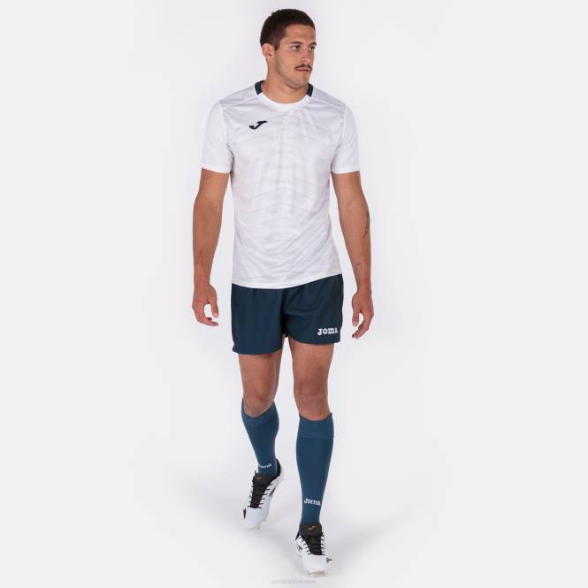 gömlek kısa kollu myskin akademi Joma beyaz erkekler 0RJD253