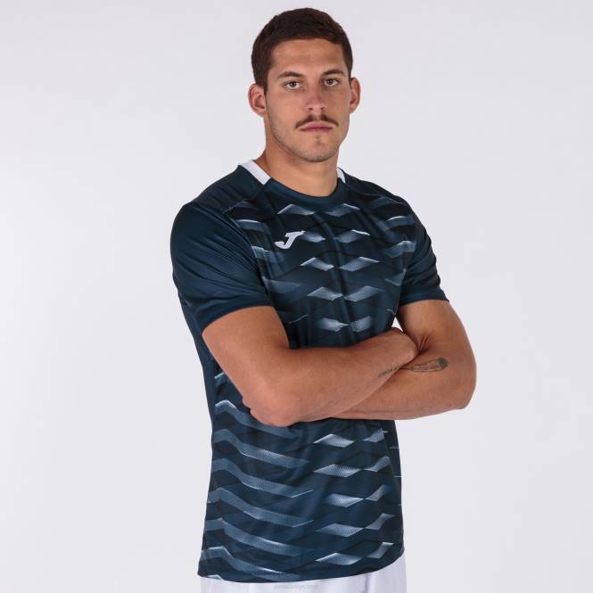 gömlek kısa kollu myskin akademi Joma lacivert erkekler 0RJD303