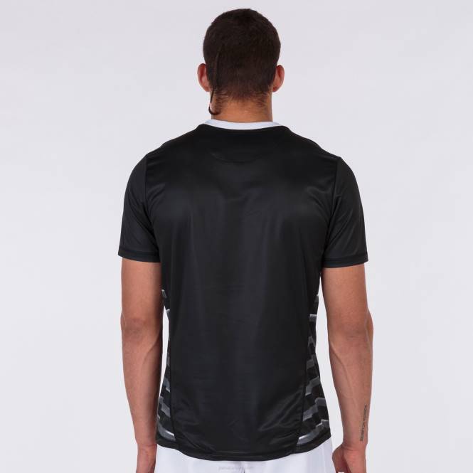 gömlek kısa kollu myskin akademi Joma siyah erkekler 0RJD4488