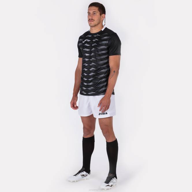 gömlek kısa kollu myskin akademi Joma siyah erkekler 0RJD4488