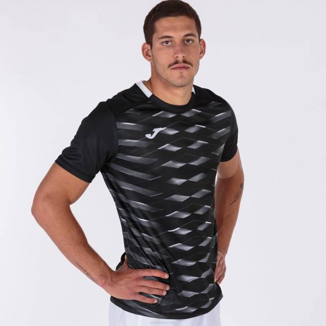 gömlek kısa kollu myskin akademi Joma siyah erkekler 0RJD4488