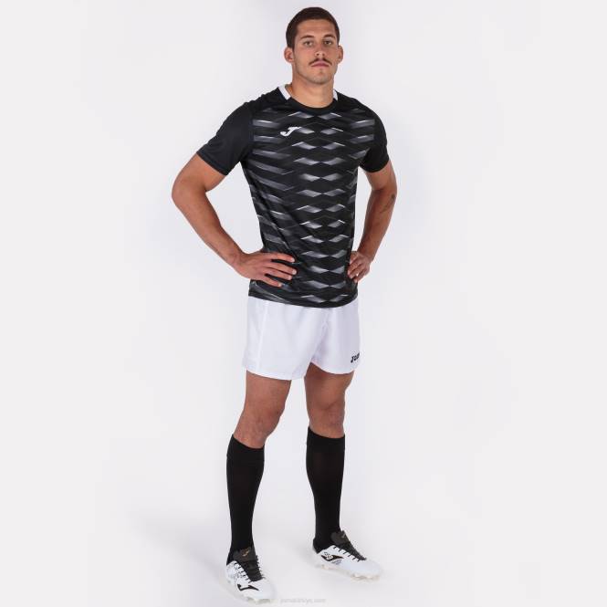 gömlek kısa kollu myskin akademi Joma siyah erkekler 0RJD4488