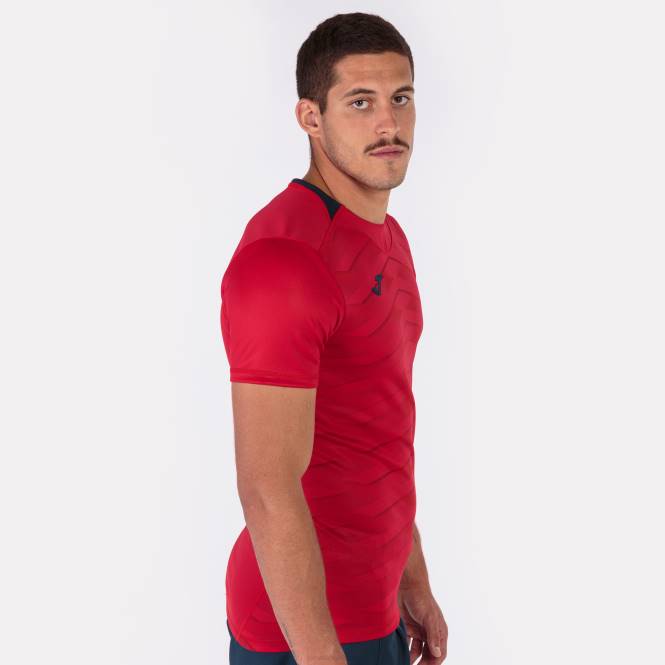 gömlek kısa kollu myskin ii Joma kırmızı erkekler 0RJD3087